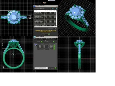 halo ring 3D print model purchase