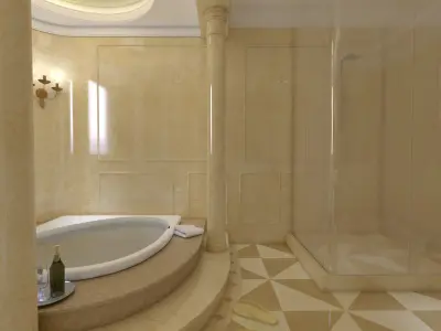 Bathroom 50 3D model