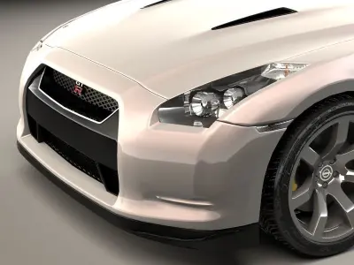 Nissan GT-R 3D model
