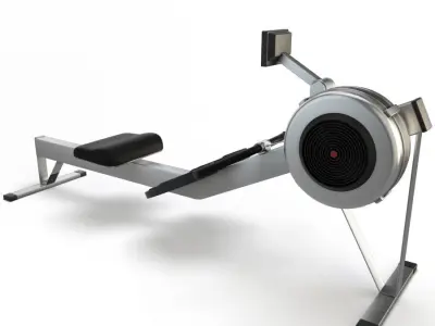 Indoor Rower 3D model