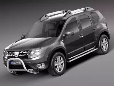 Dacia Duster 2014 Offroad 3D model