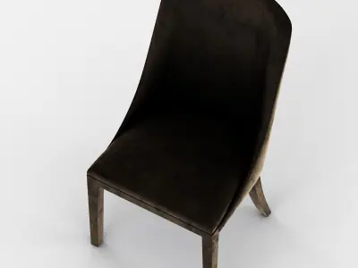 Baxter Decor Chair 3D model