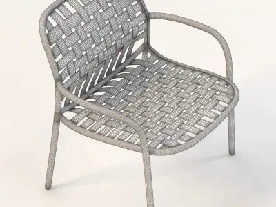 Emu Yard Outdoor Easy Chair 3D model