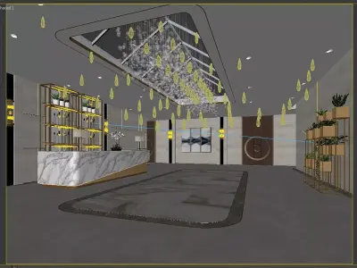 Reception 8 3D model