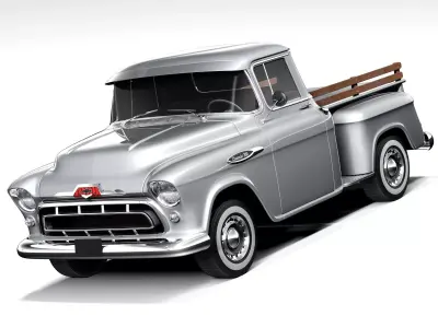 Chevrolet pickup 1957 3D model