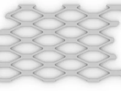 Audi honeycomb grill 3D print - Wabengrill - Wabengitter -  3D print model