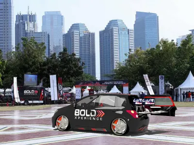 mobile entertainment Low-poly 3D model