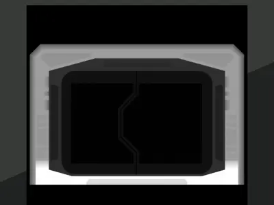 Sci-Fi Door Alpha - Free Texture