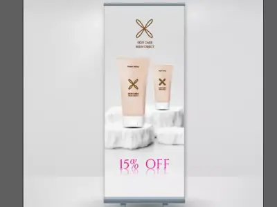 Mock up Poster Product Free 3D model