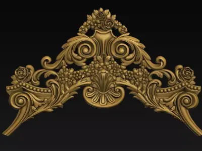 3D Model STL Headboard Sofa 3D model