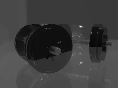 Sport dumbll 3D model