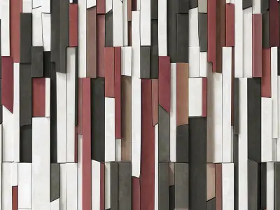 Finishing decorative stone n3 3D model