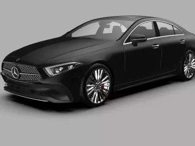 Mercedes Benz CLS Printable 3D print model