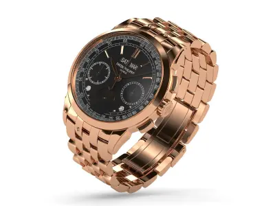 Patek Philippe 52701R Grand Complications Watch 3D model