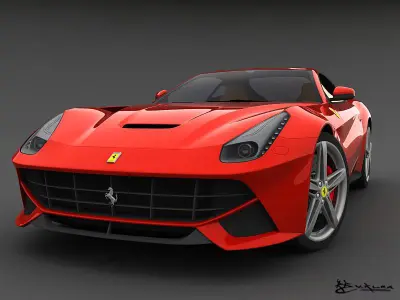 Ferrari F12 Berlinetta 2013 3D model