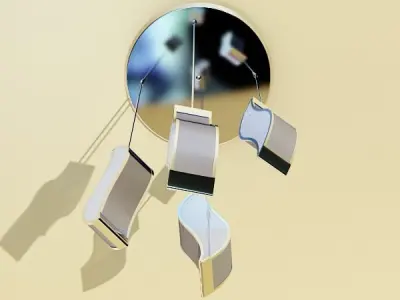 Modern Pendant Lamp 3D model