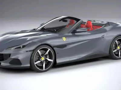 Ferrari Portofino M 2021 3D model