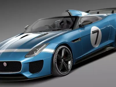 Jaguar Project 7 Concept 2013 3D model