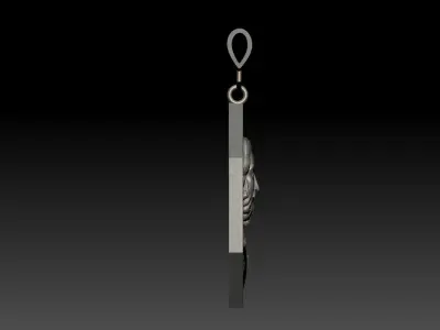 JESUS PENDANT 3D print model