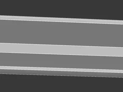 Cornice Moulding Low-poly 3D model