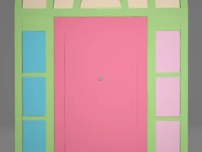 Entrance Door Free 3D model