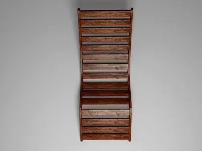 Lujo Luxury Sun Lounger  Low-poly 3D model