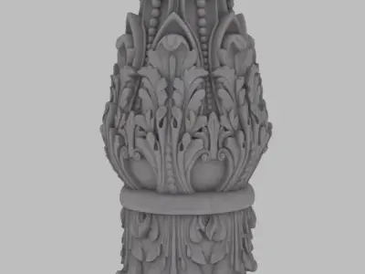 Pillar-1 3D model