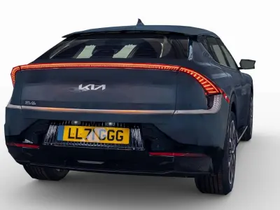 Kia EV6 2021 Low-poly 3D model