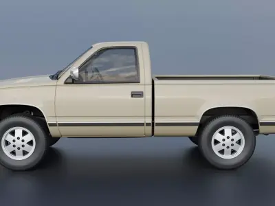 Chevrolet K-1500 1989 3D print model