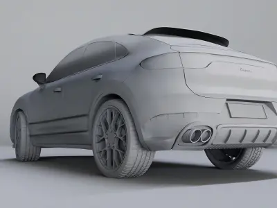 Porsche Cayenne GTS Coupe 2019 3D model