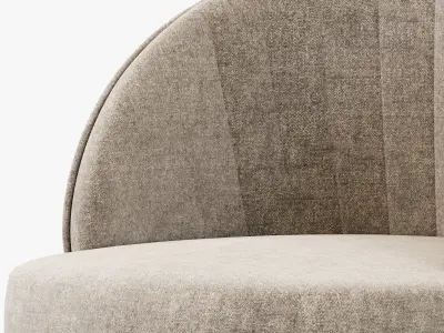 Essential Home Gable Single Sofa 3D model