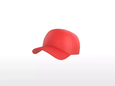 Red Cap 3D model