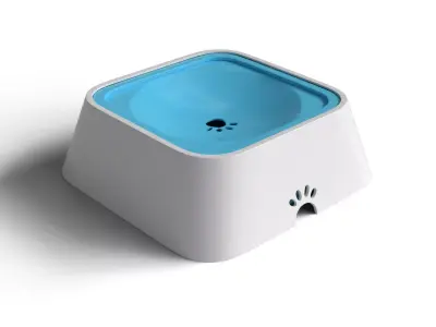 Pet Water Bowl 3D model