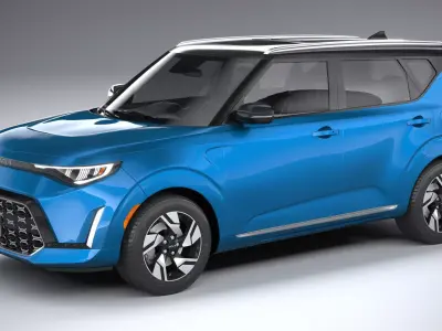 Kia Soul GT-Line 2023 3D model