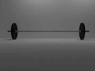 Dumbbells Weights Gym Free 3D model