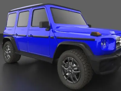 Mercedes Benz G-class 2018 3D model