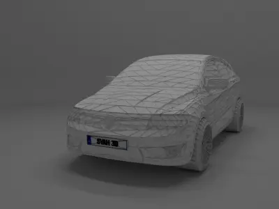 Proton Suprima S Low-poly 3D model