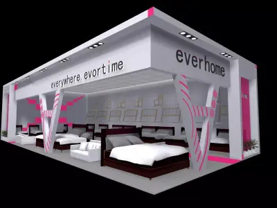 Exhibition - Area - 17X8-3DMAX2009-03 3D model