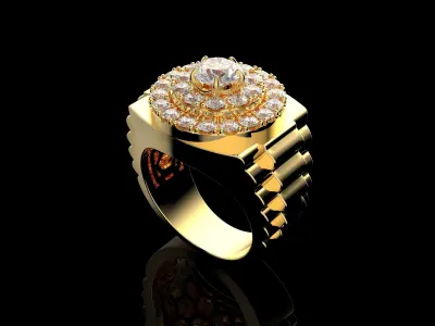 Gold N1208 3D print model