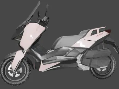 motorcycle XMAX 3D model