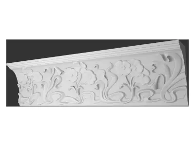 cornices of the ceiling 1 Free 3D print model