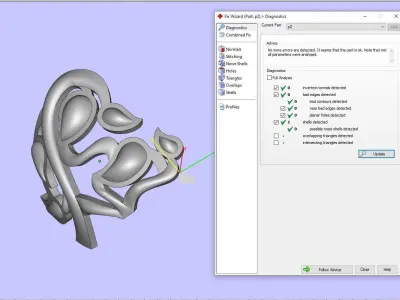 women ring 3D print model