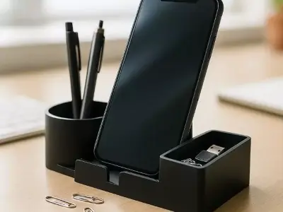 Modular Desk Organizer 3D print model