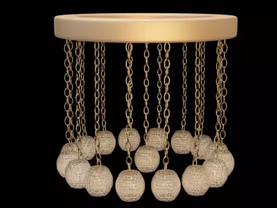 jhumar light 3D model