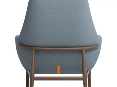 Jade Luxury Armchair 3D model