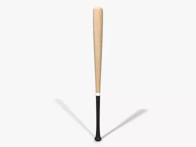 Baseball Bat Free low-poly 3D model