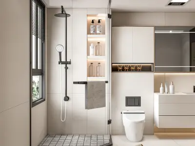 Bathroom 35 3D model