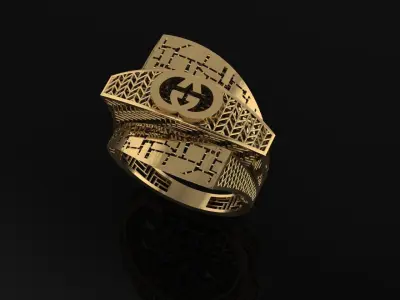 toturial ring 3D print model buy