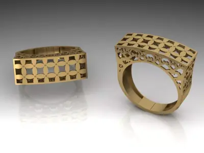 RING size50 3D print model