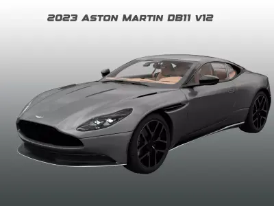 Aston Martin - 2019 - DB11 3D model